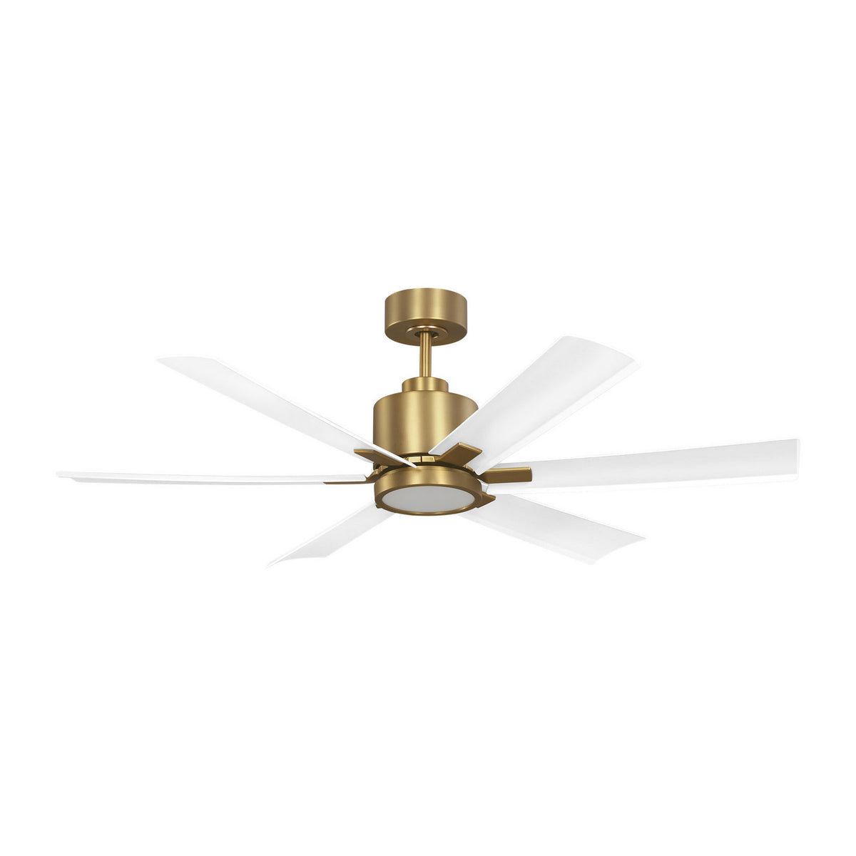 Flera Smart 52 LED 52"Ceiling Fan in Burnished Brass