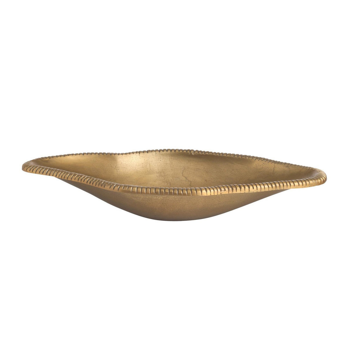 Keller Centerpiece in Antique Brass