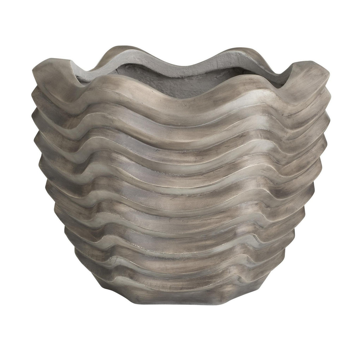 Kapuas Outdoor Planter in Gray Stonewash