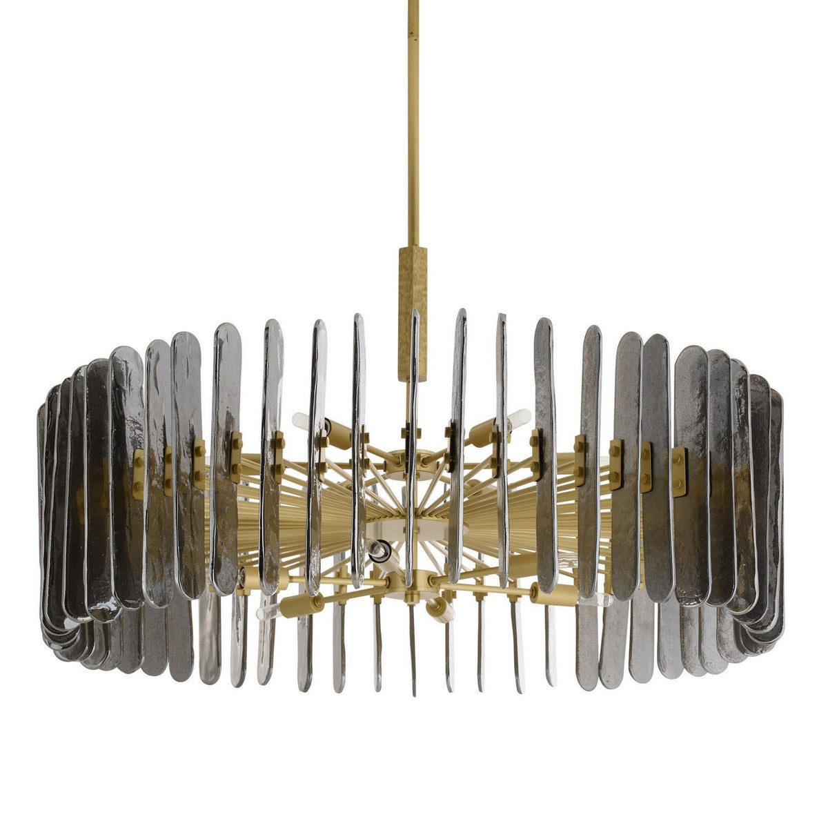 Klaus 12 Light Chandelier in Smoke