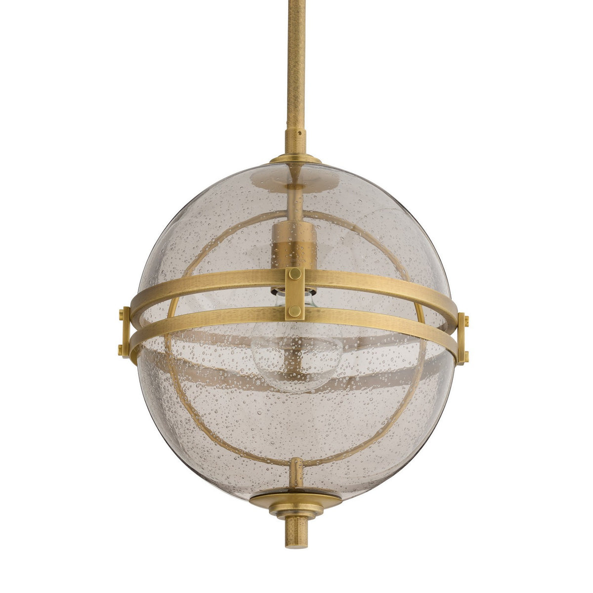 Irene One Light Pendant in Smoke