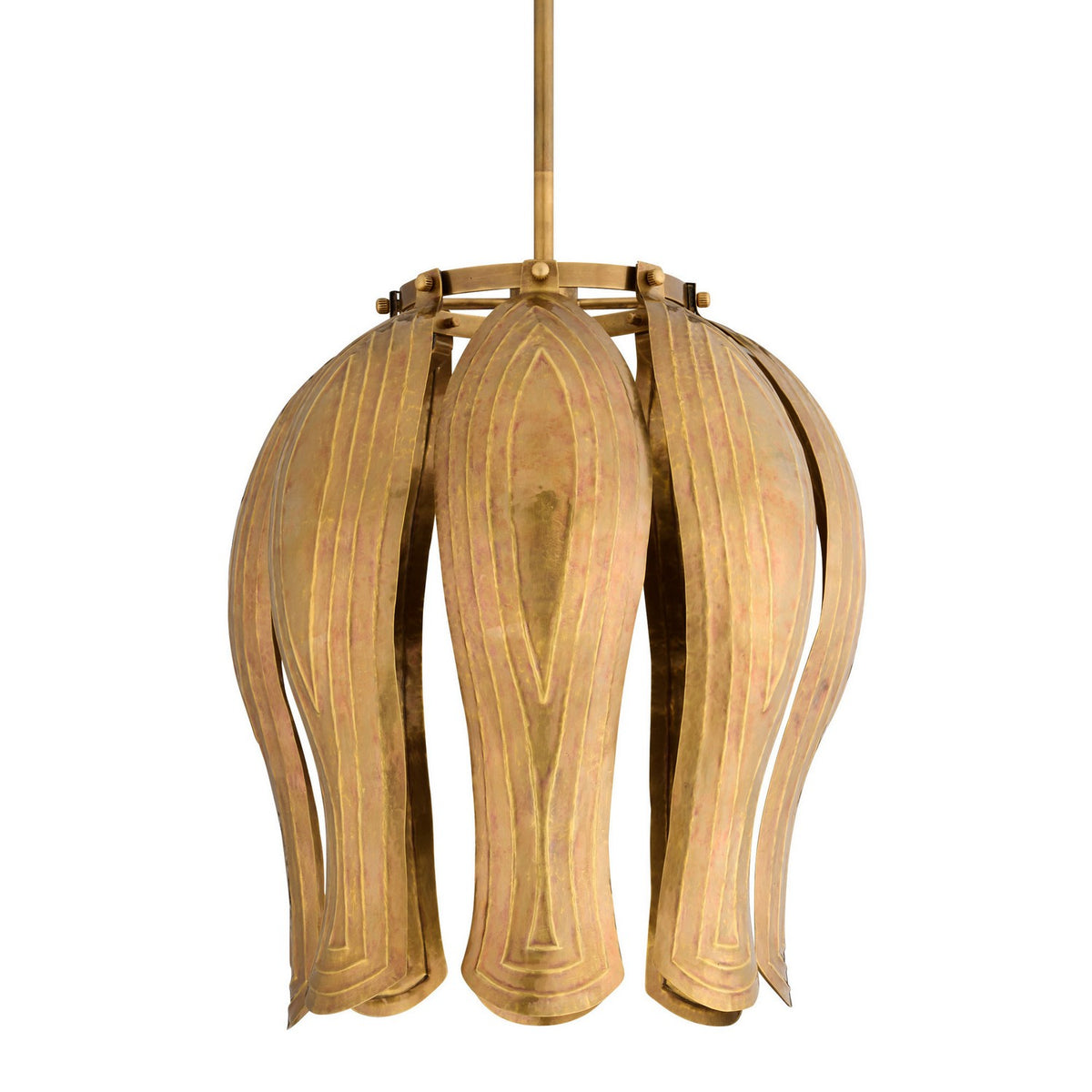 Suspension Judith One Light en laiton vieilli