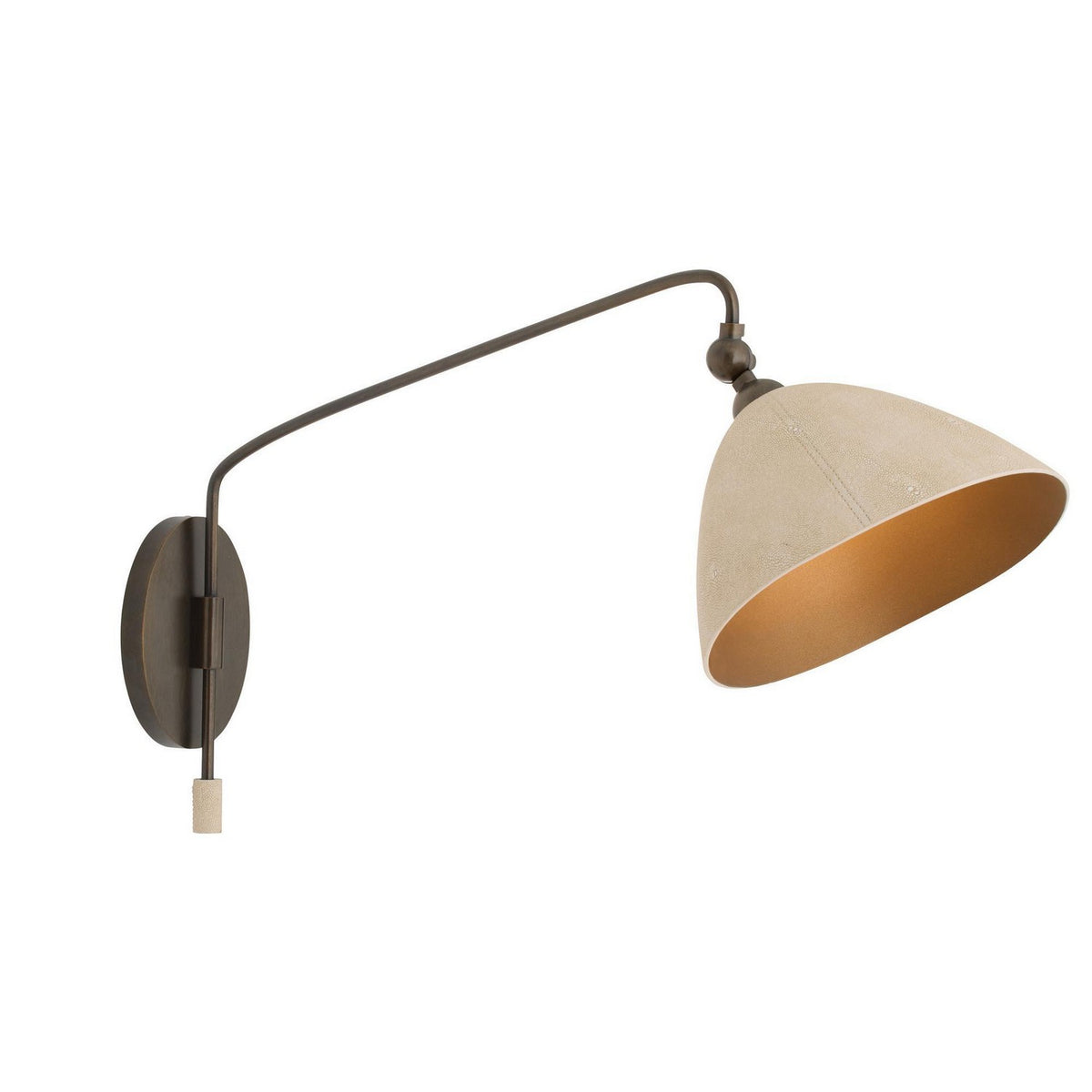 Inlet One Light Wall Sconce in Ivory