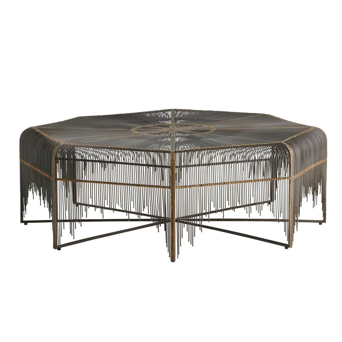 Ilaria Cocktail Table in Natural Iron