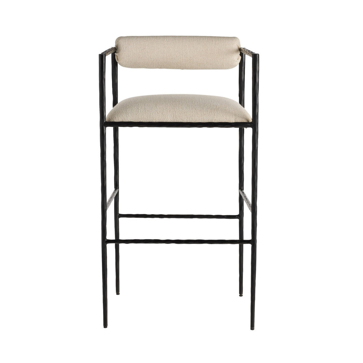 Barbana Bar Stool in Oxford White