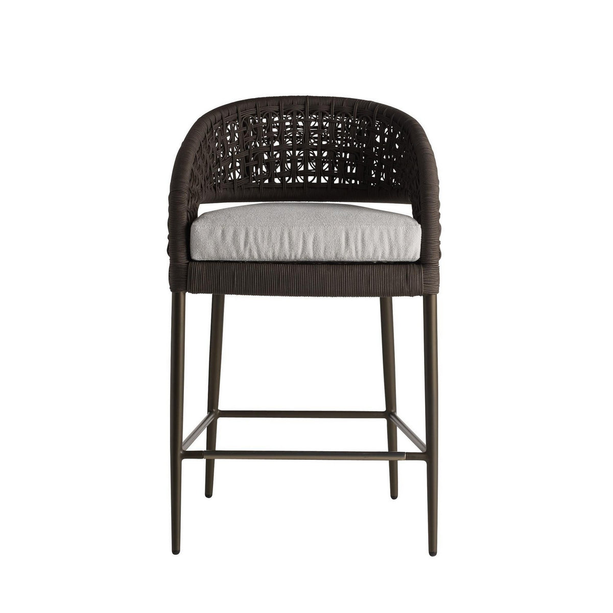 Juri Outdoor Counter Stool in Porpoise
