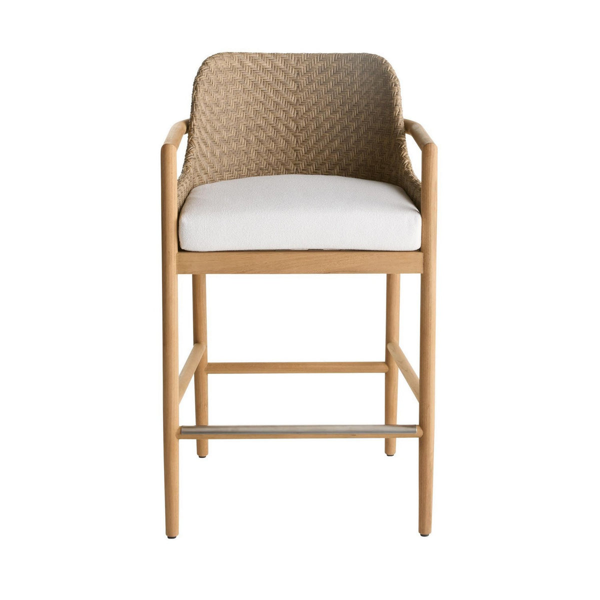 Chilton Outdoor Bar Stool in Pearl
