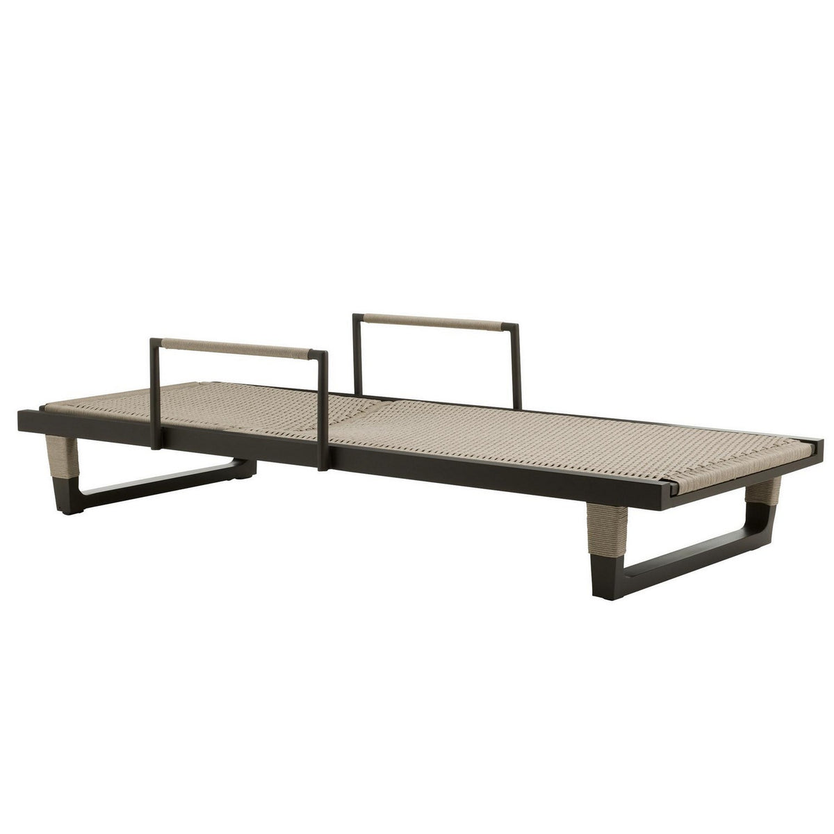 Daytona Outdoor Chaise, Armed in Buff