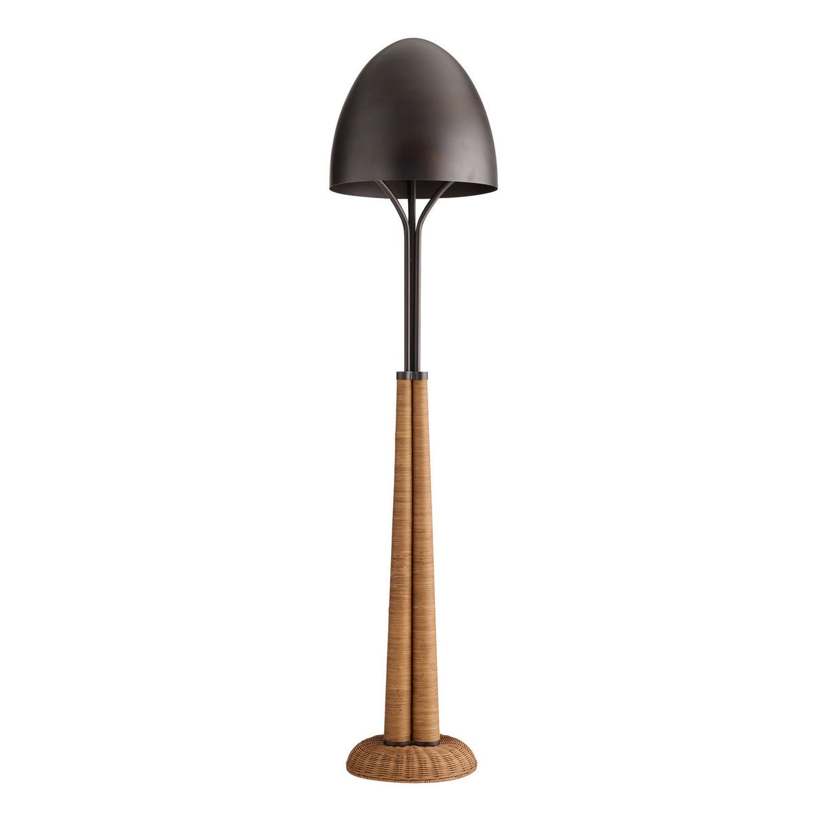 Italia One Light Floor Lamp in Natural