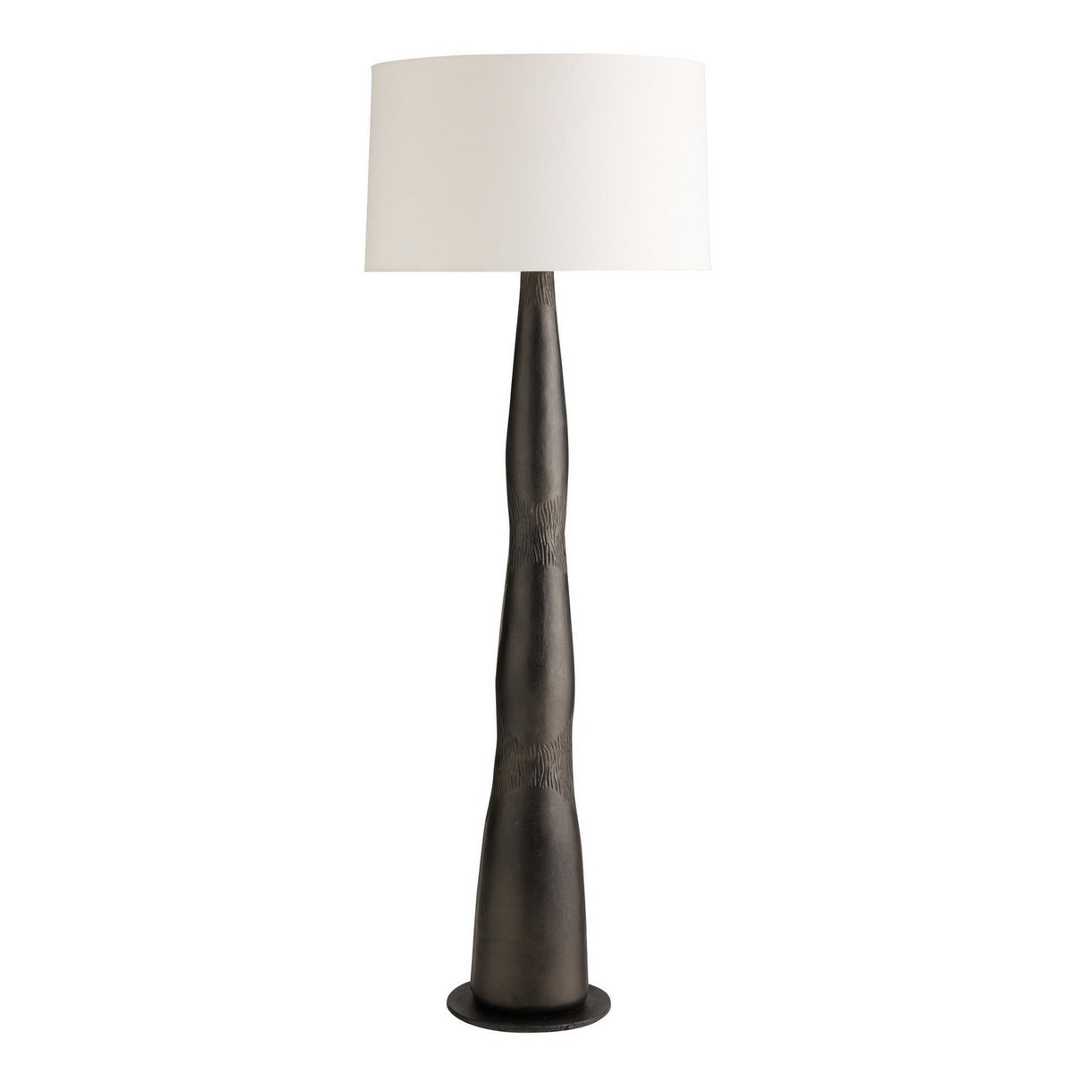 Lampadaire Kash One Light en aluminium vieilli