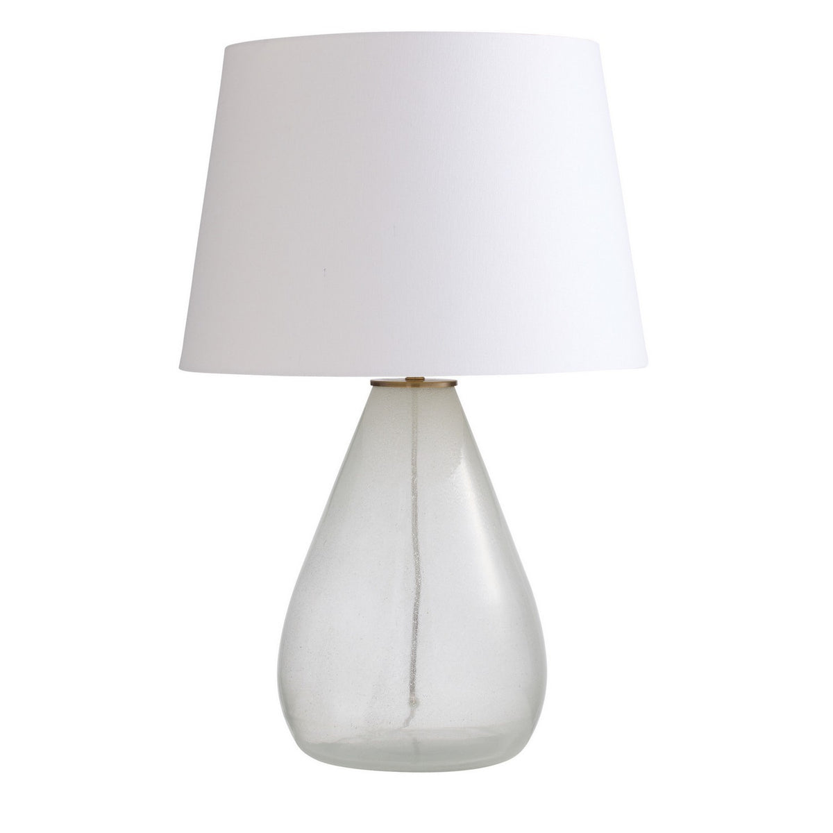 Tiber One Light Table Lamp in Clear