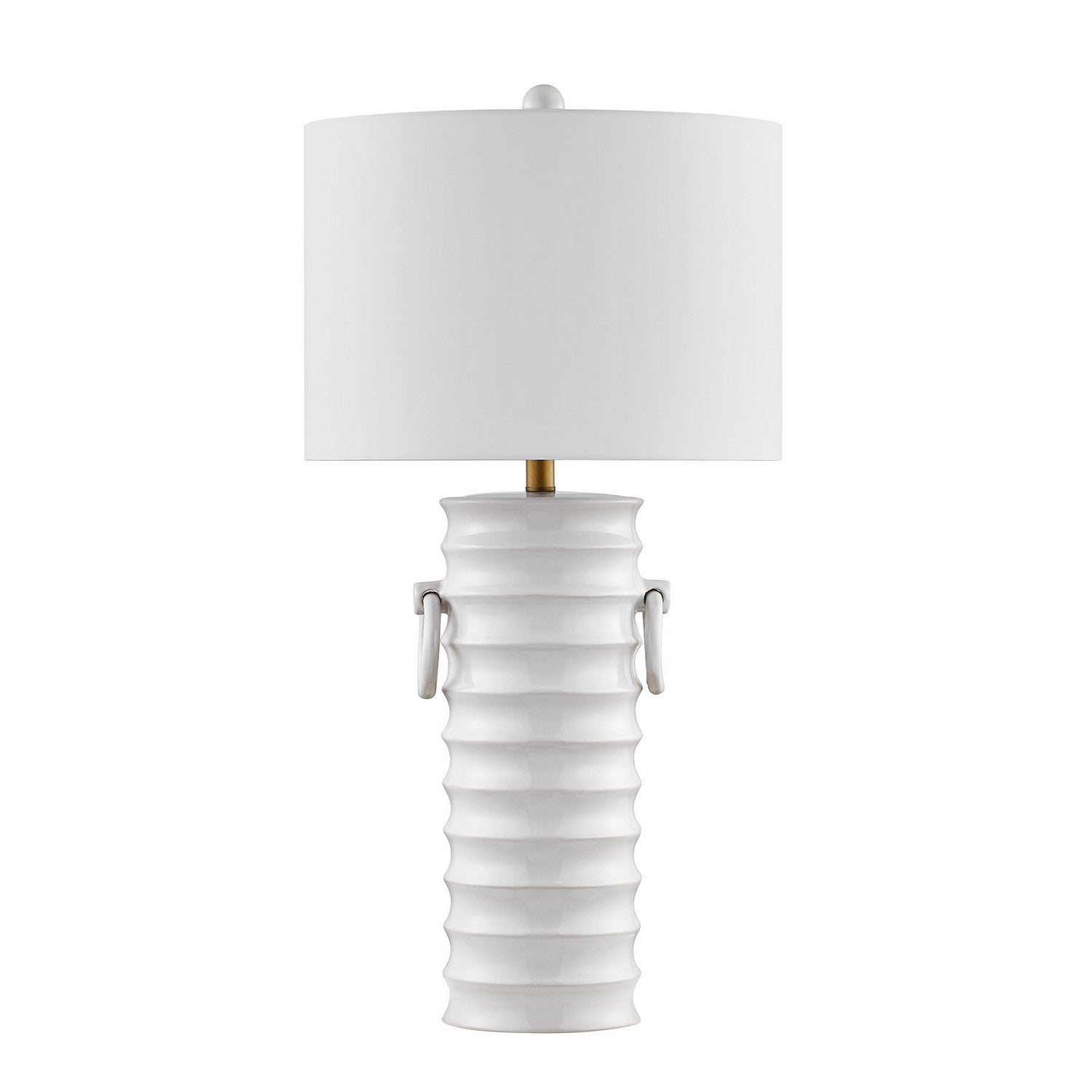 Lampe de table Cindy One Light en blanc