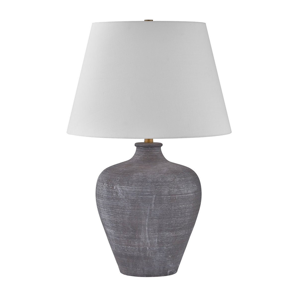 Dakota One Light Table Lamp in Gray