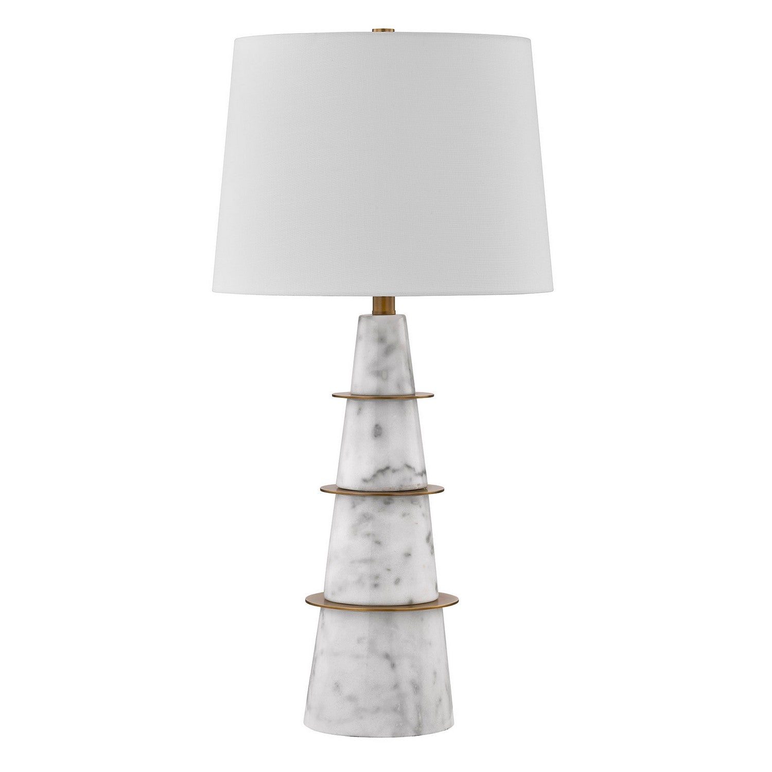 Lampe de table Duffield à une lumière, blanche