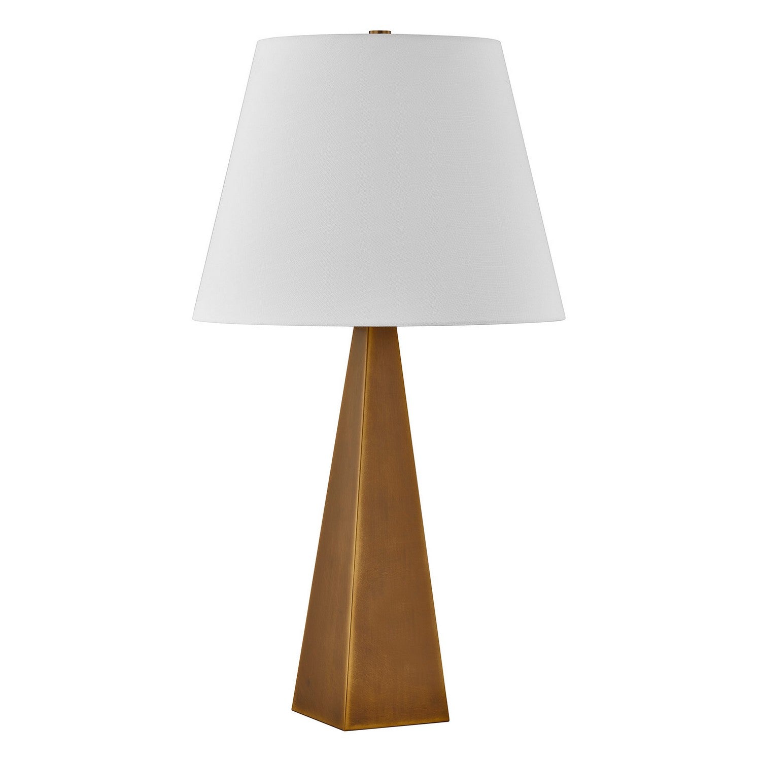 Lampe de table Dunham à une lumière en laiton