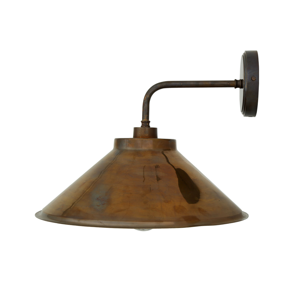 Nerissa Two Light Wall Sconce in Antique Brass