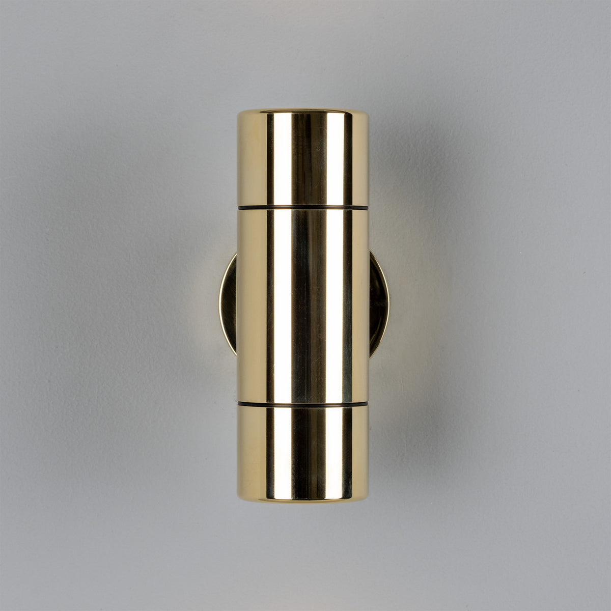 Lana Two Light Wall Sconce in Natural Brass