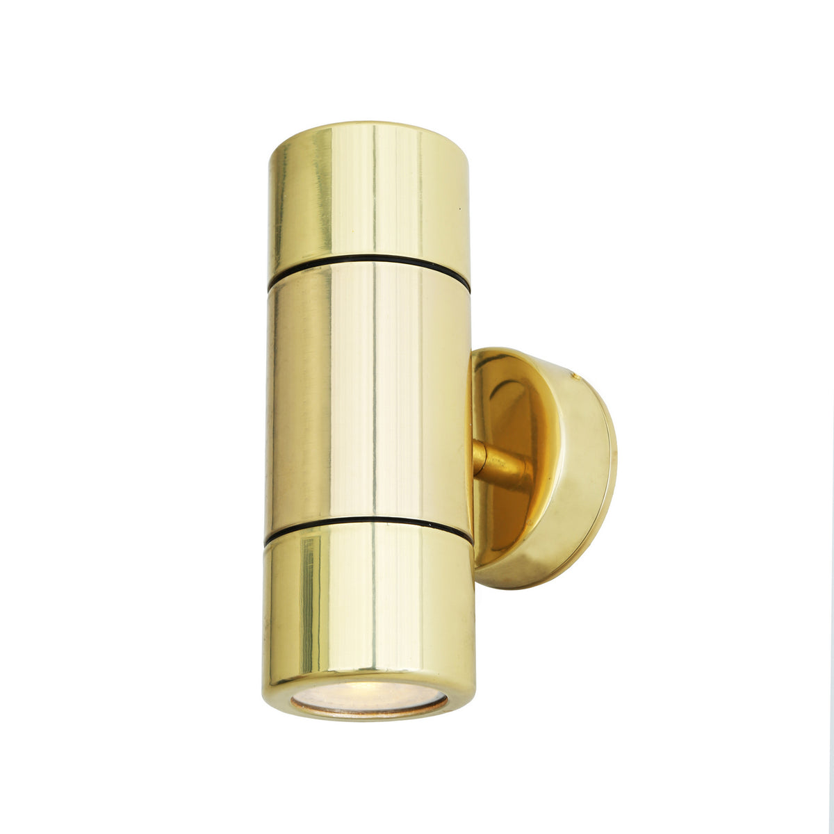 Lana Two Light Wall Sconce in Polished Brass