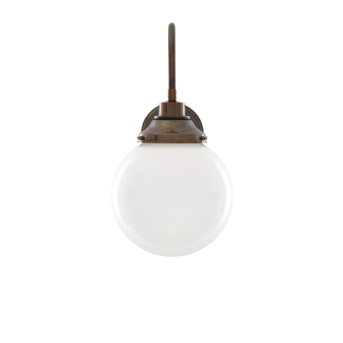 Pelagia One Light Wall Sconce in Antique Brass
