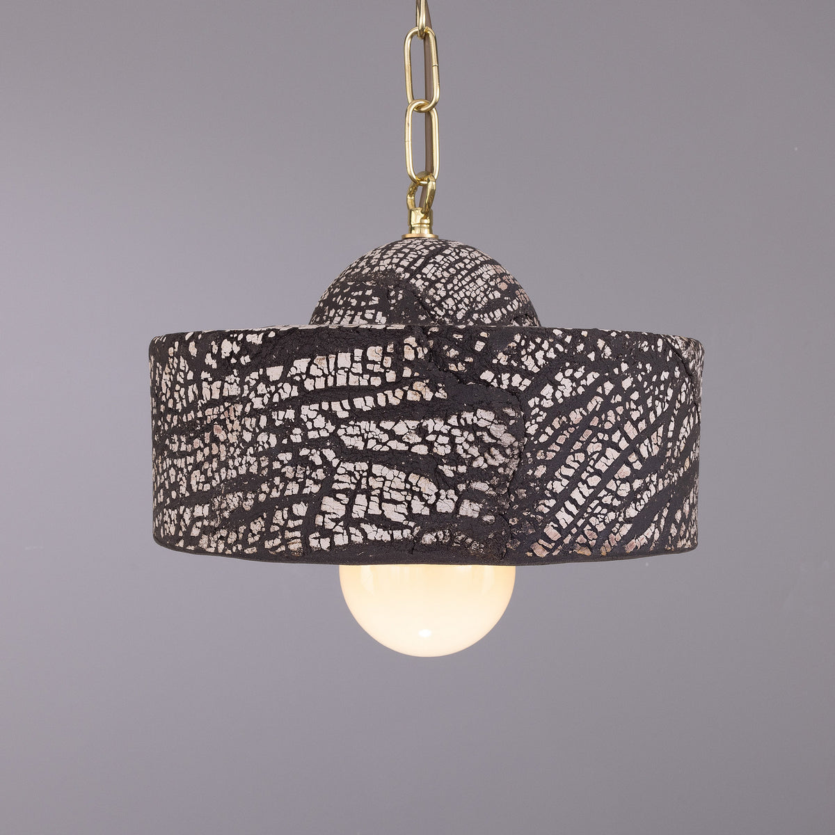 Seville One Light Pendant in Polished Brass