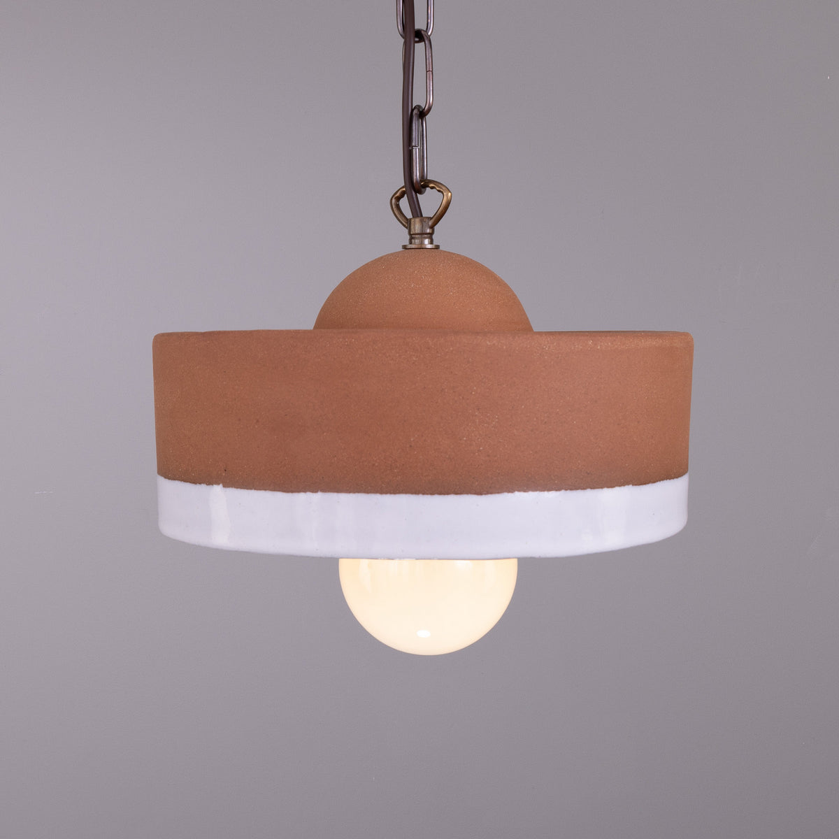 Seville One Light Pendant in Antique Brass