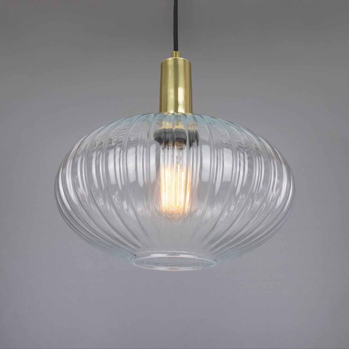 Neith One Light Pendant in Polished Brass