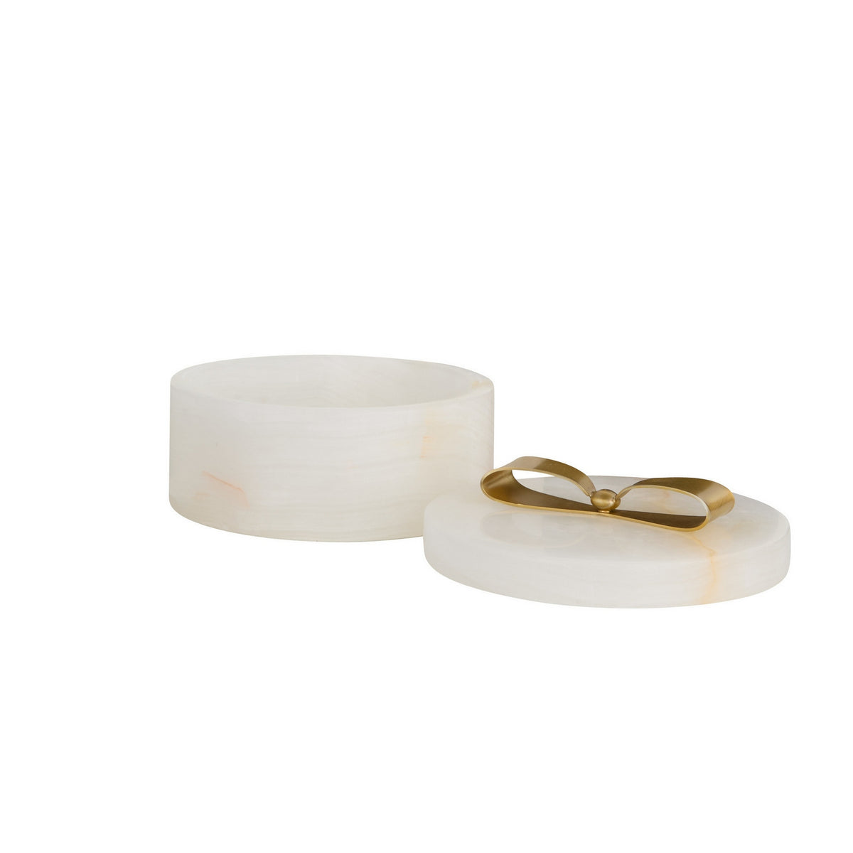 Monet Container in White Onyx