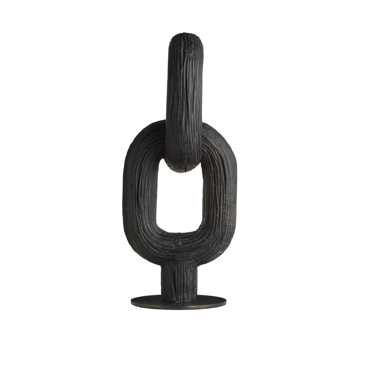 Sculptures Merritt, ensemble de 2 en ébène