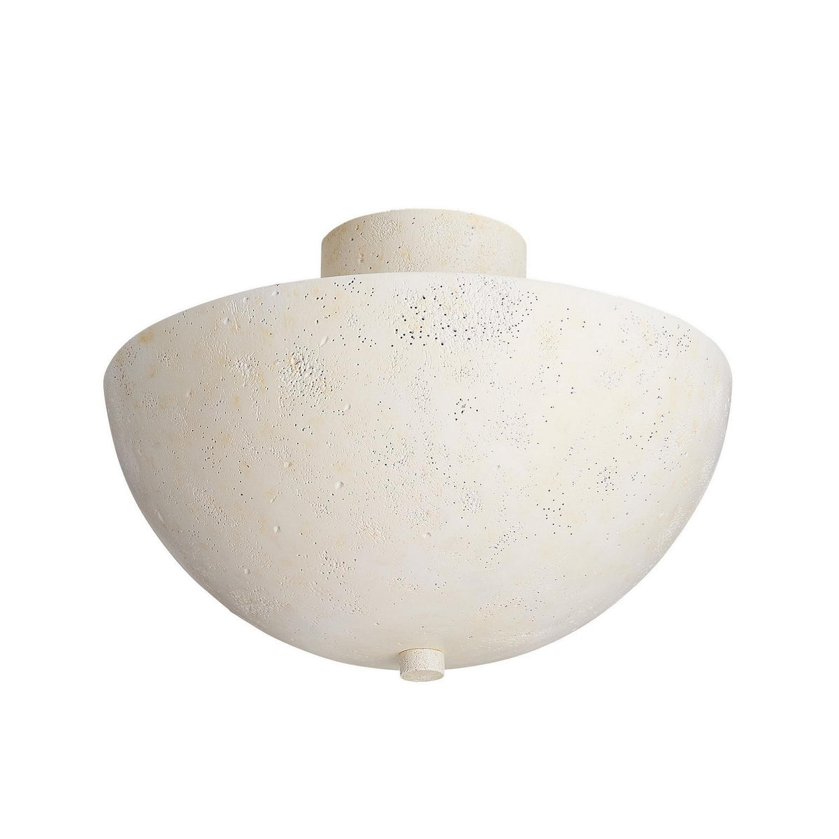 Malta Three Light Flush Mount in Light Stonewash