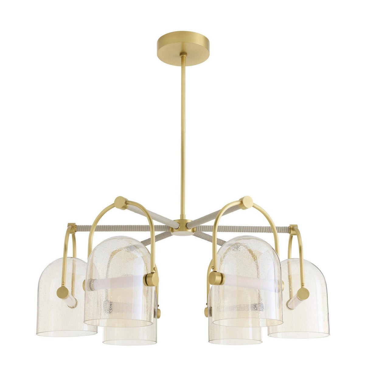 Marco LED Chandelier in Smoke