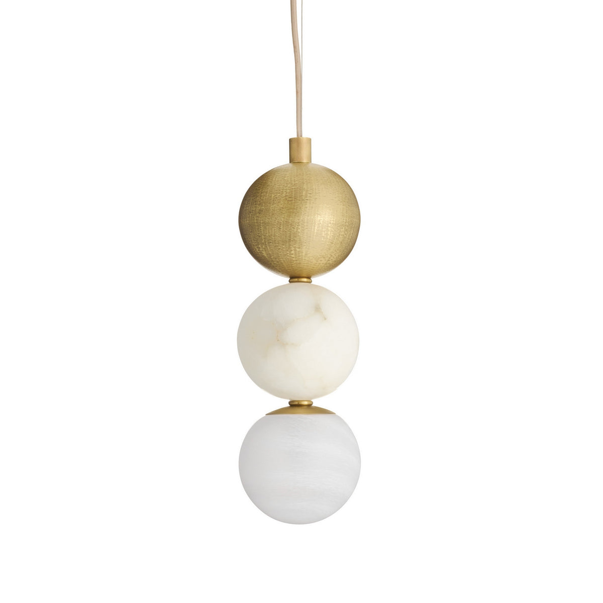 Melody One Light Pendant in Matte Swirl