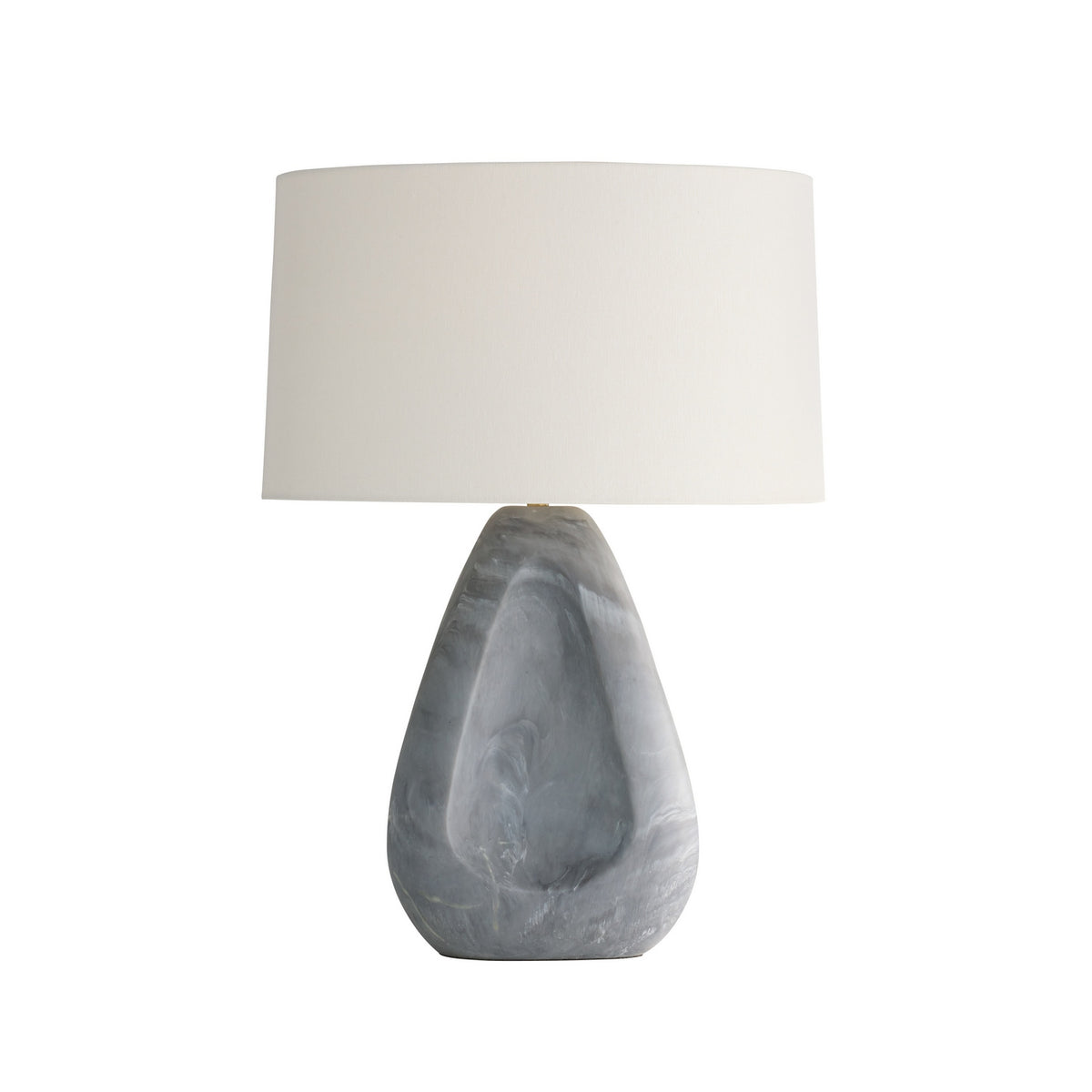 Nathan One Light Table Lamp in Glacier Swirl