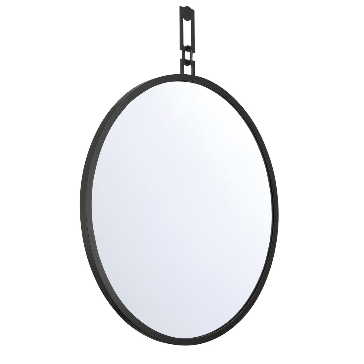 Alston Mirror in Matte Black