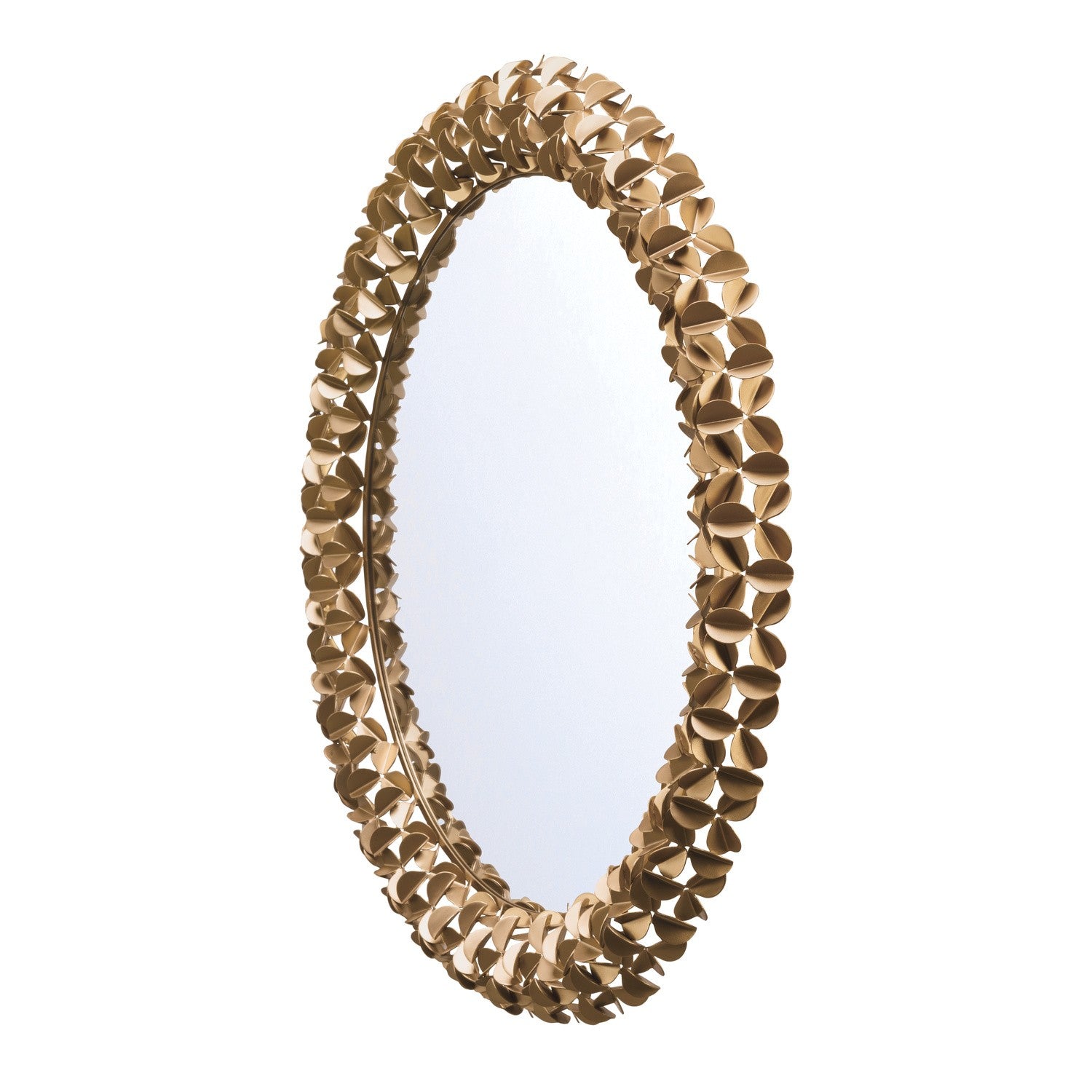 Cora Mirror in Soft Gold