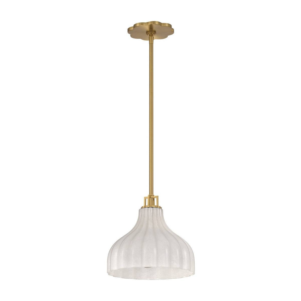 Layton One Light Pendant in Luxe Gold