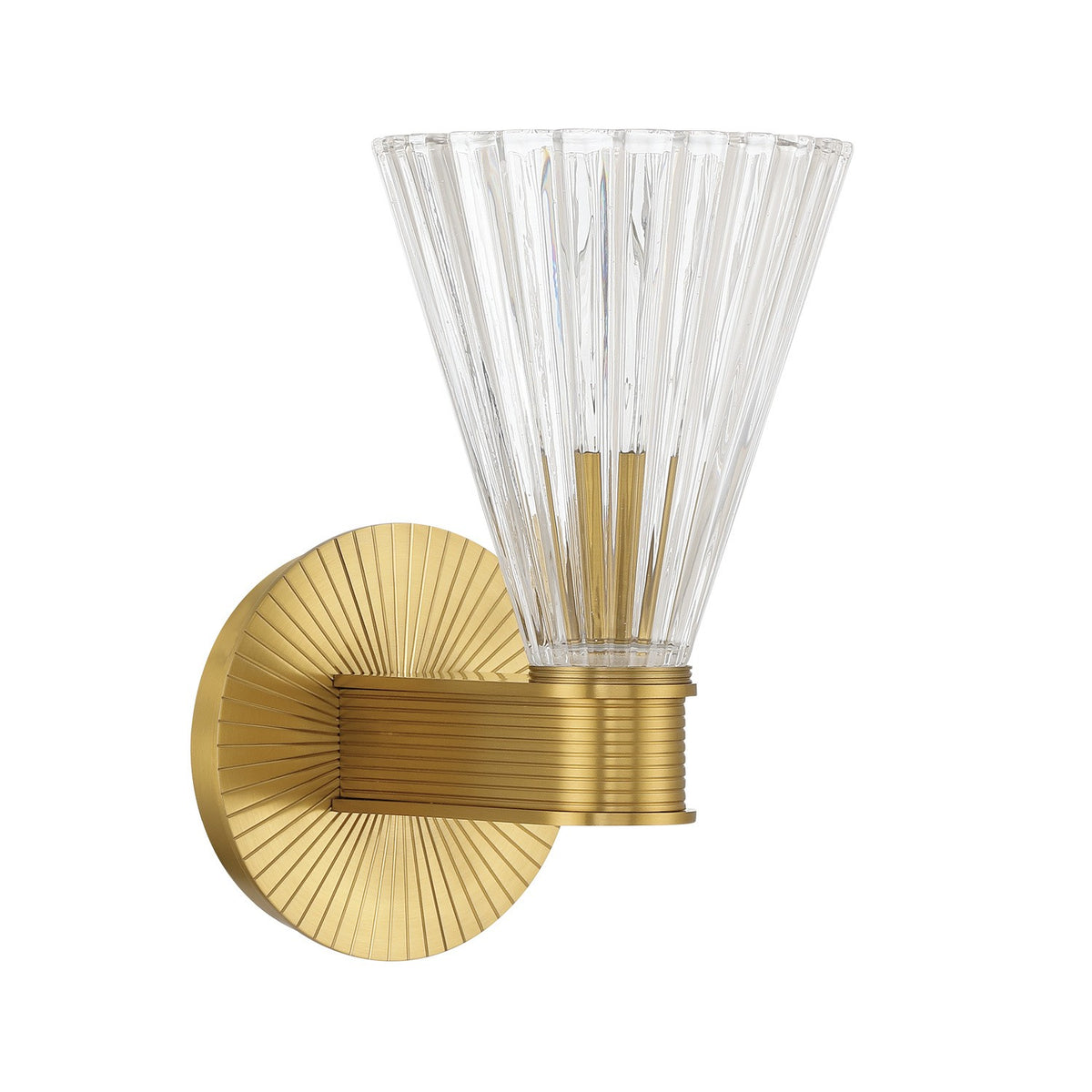 Lotus One Light Wall Sconce