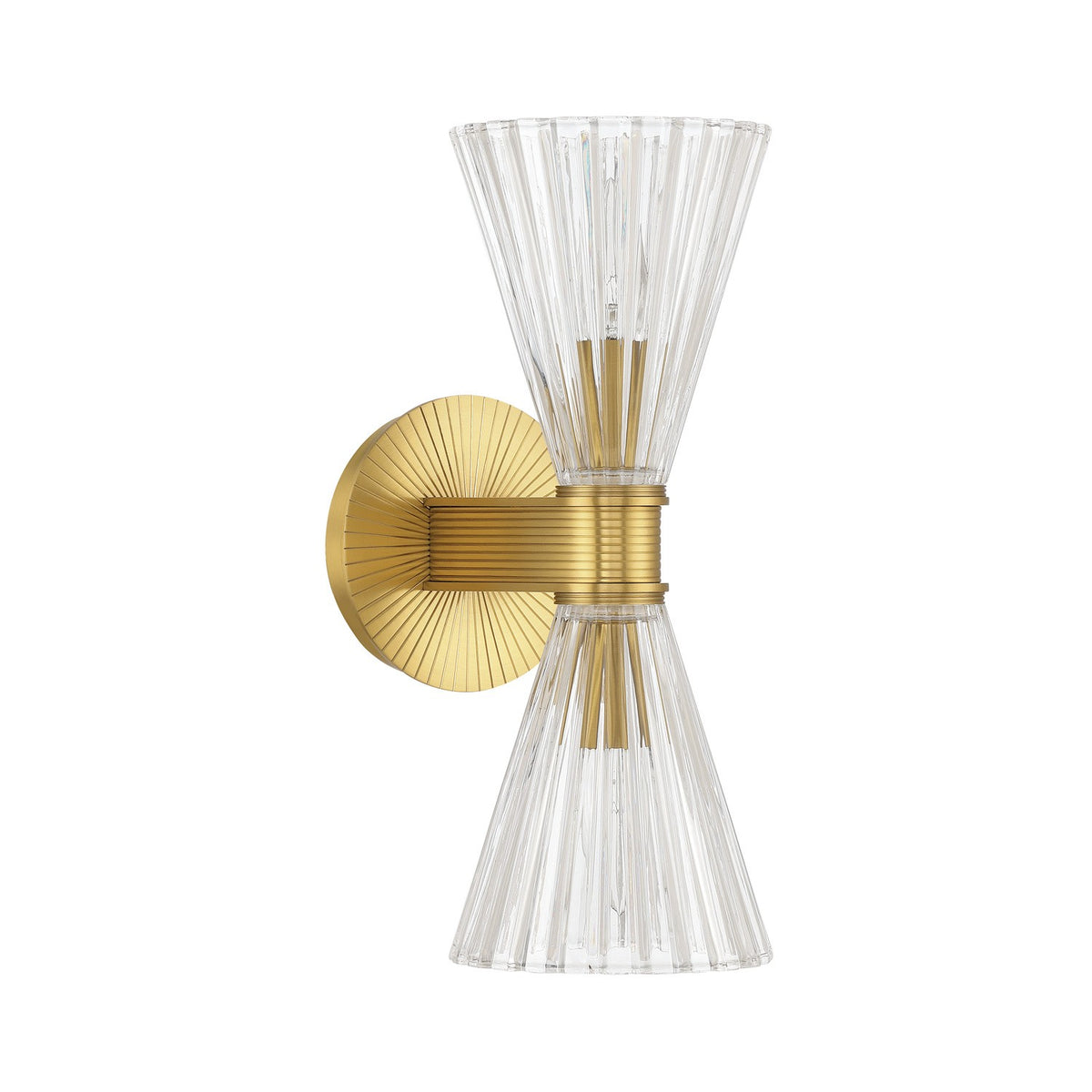 Lotus Two Light Wall Sconce