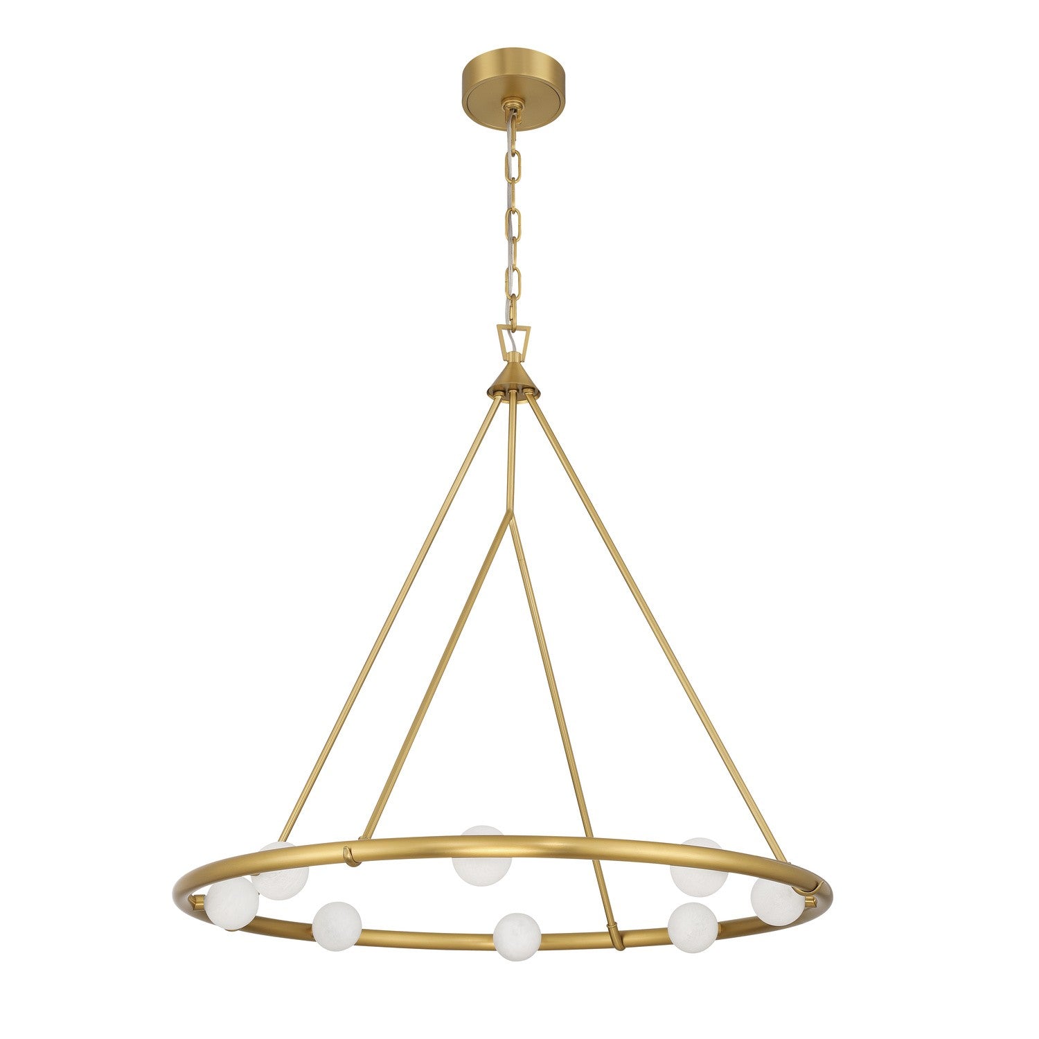 Terrell LED Chandelier in Luxe Gold