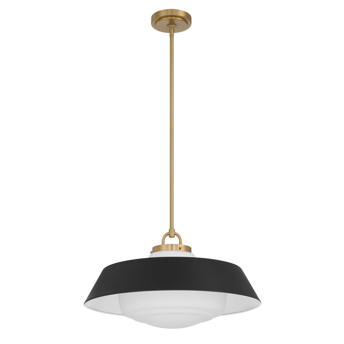 Xander Three Light Pendant in Vibrant Gold