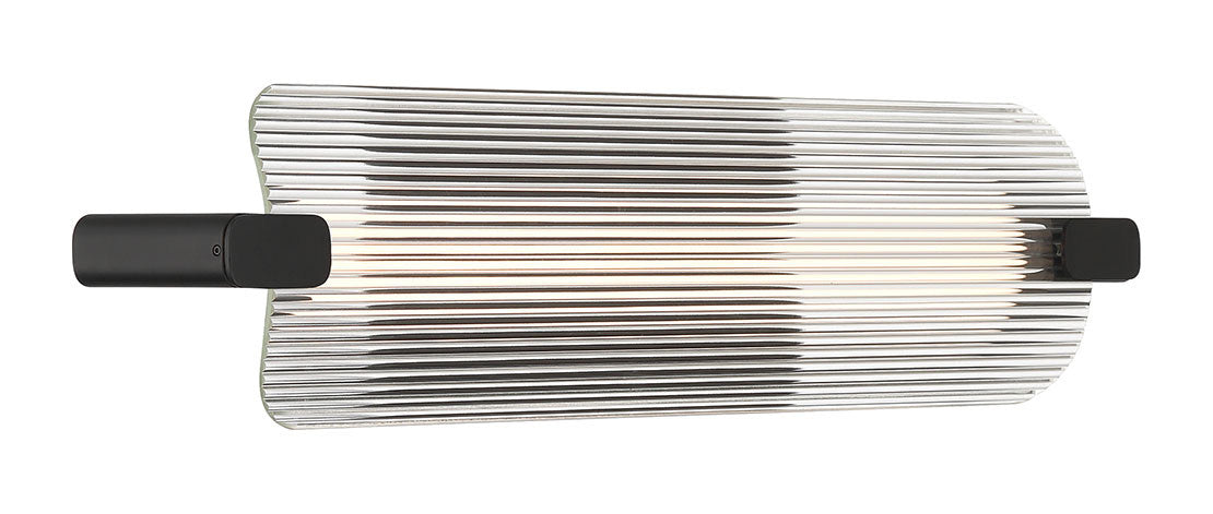 Neoness LED Wall Sconce in Matte Black