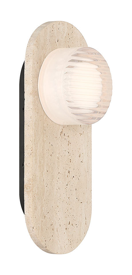 Sternn LED Wall Sconce in Travertine