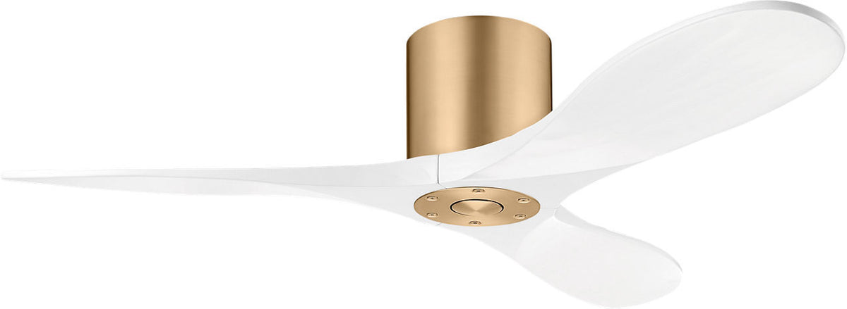 Maverick 44" Ceiling Fan in Burnished Brass