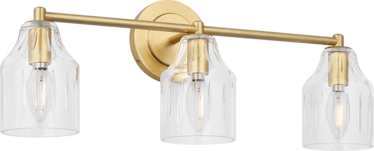 Augusta Three Light Bath in Gild | Gild