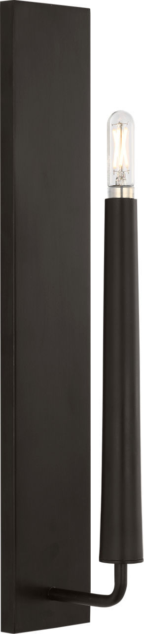 Lois One Light Wall Sconce in Aged Iron | Aged Iron