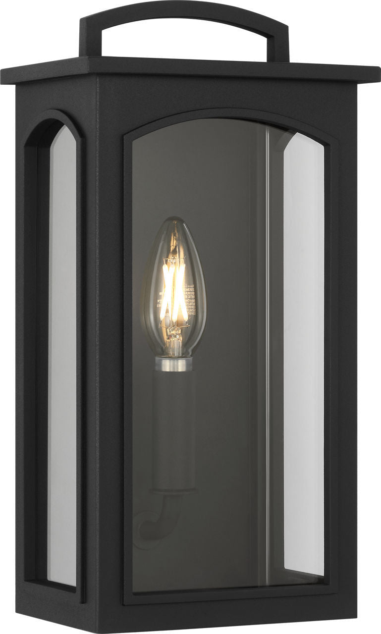 Modesto Wall Lantern in Textured Black | Textured Black
