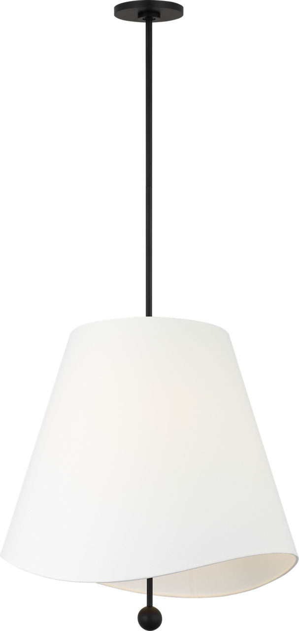 Beauvoir Four Light Hanging Shade in Midnight Black | Midnight Black