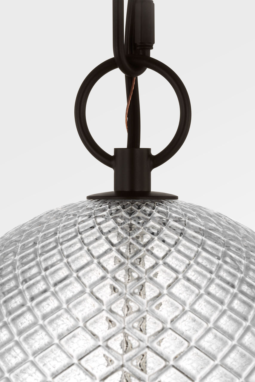Lucinda Pendant in Aged Iron | Aged Iron