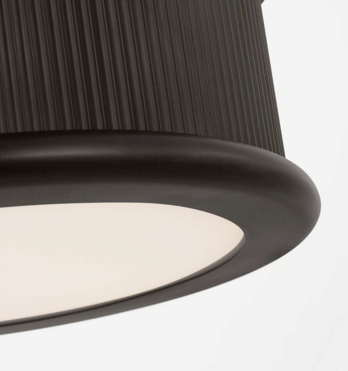 Ritz Three Light Flush Mount in Aged Iron | Aged Iron