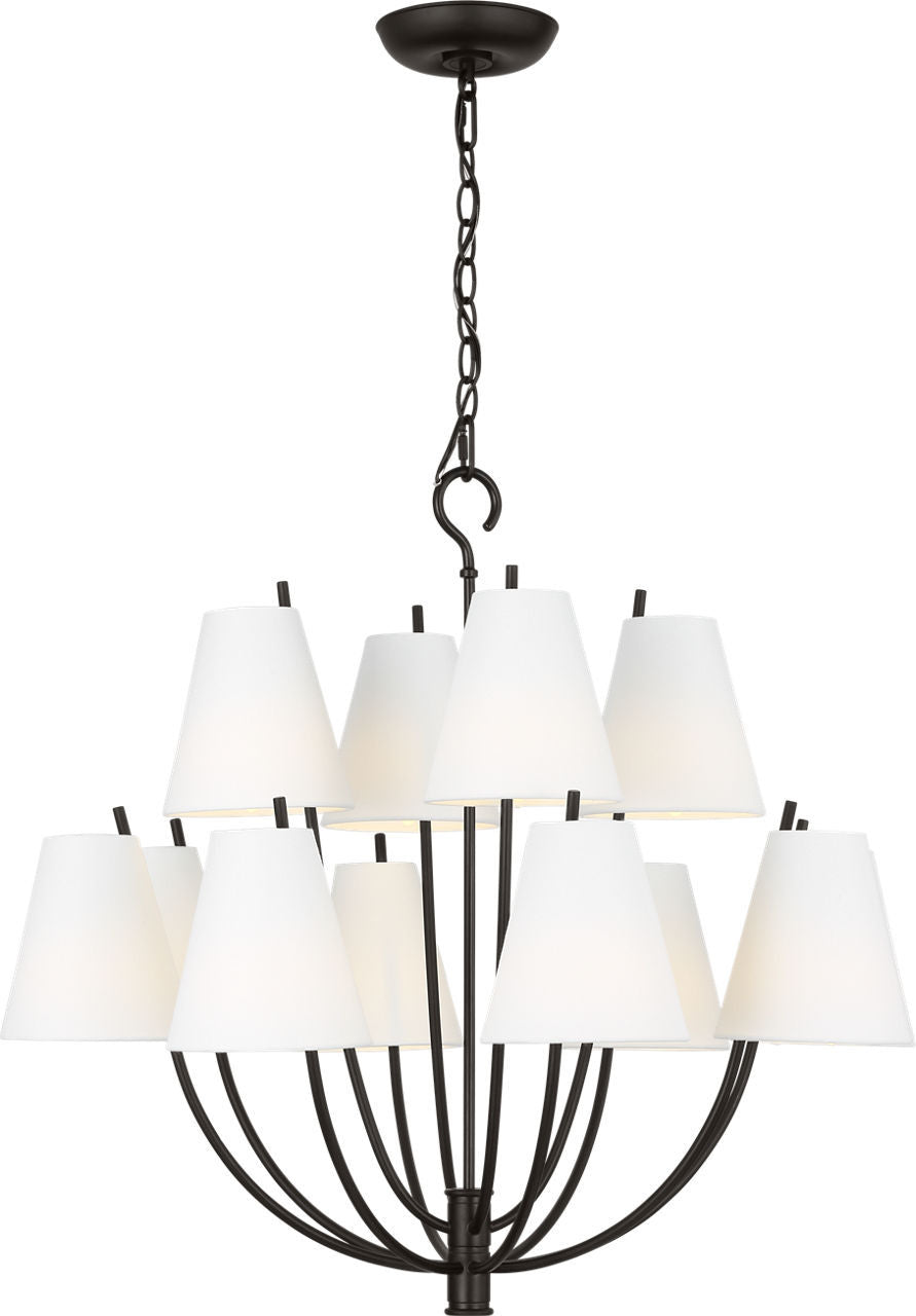 Marina Chandelier in Aged Iron | Aged Iron