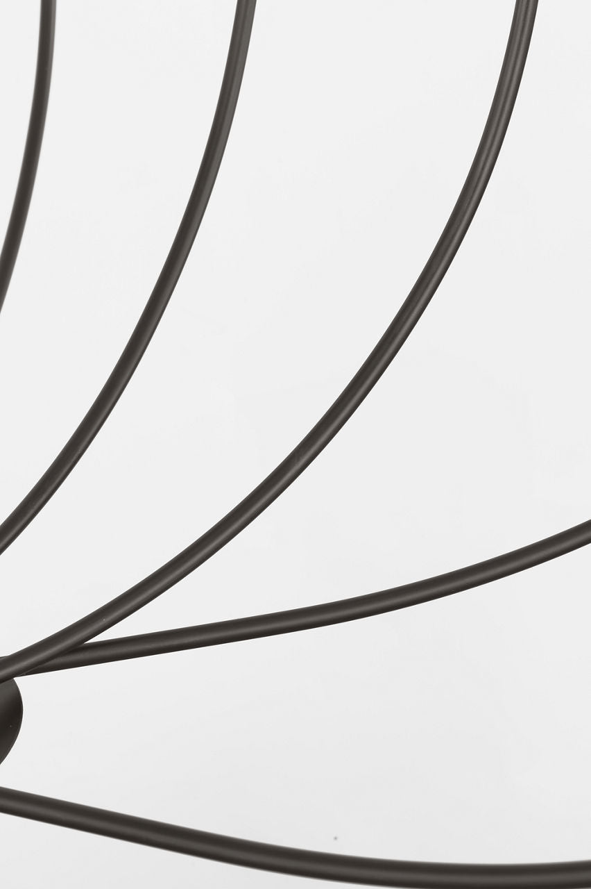 Lois 12 Light Chandelier in Aged Iron | Aged Iron